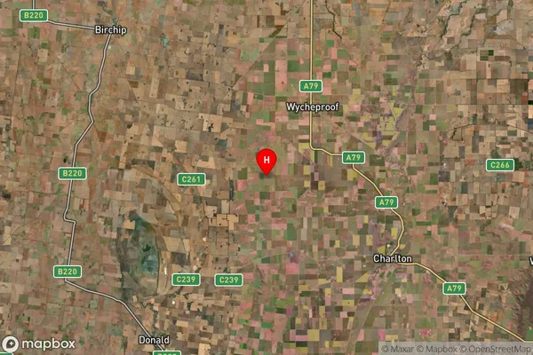 Chirrip,Victoria Satellite Map