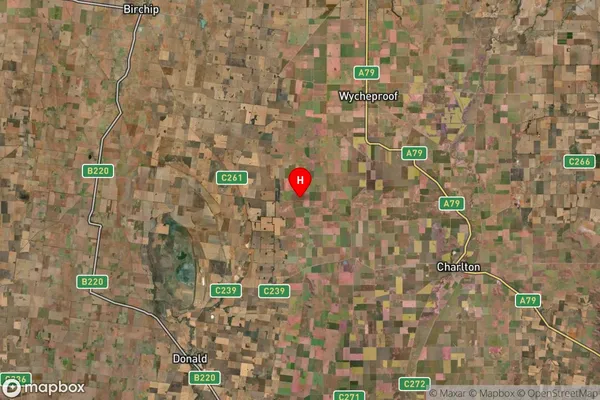 Granite Flat,Victoria Satellite Map