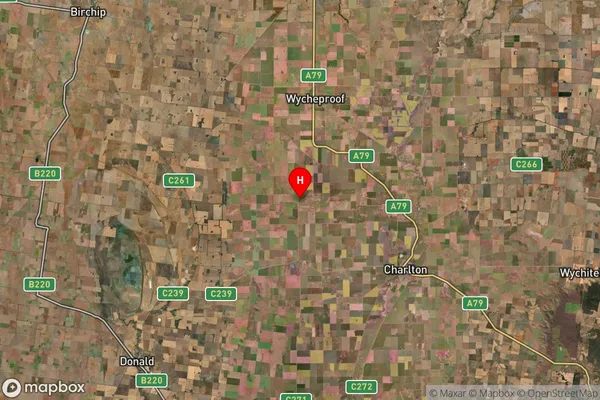 Teddywaddy West,Victoria Satellite Map