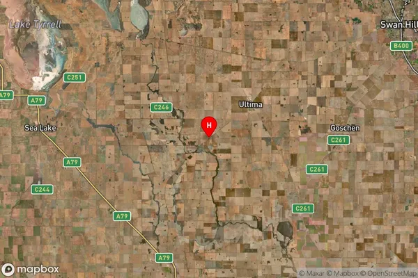 Chinangin,Victoria Satellite Map