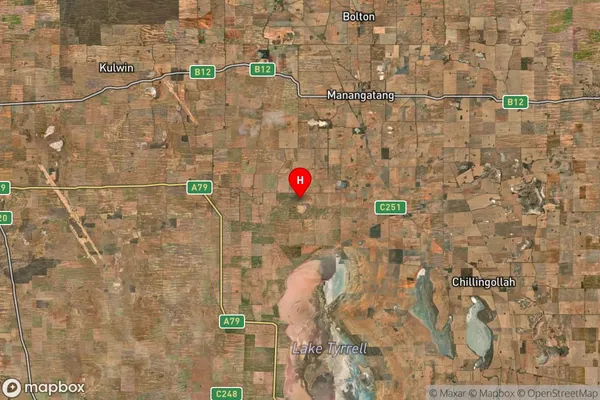 Gerahmin,Victoria Satellite Map