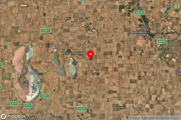 Polisbet,Victoria Satellite Map