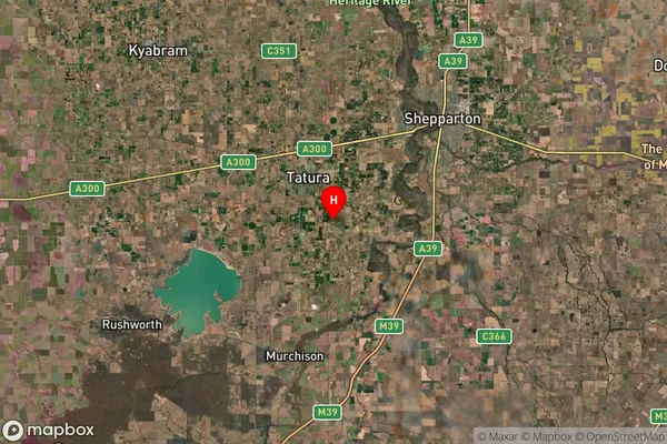 Toolamba West,Victoria Satellite Map