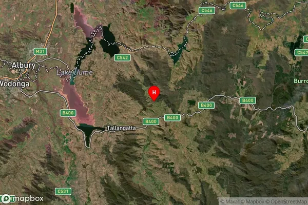 Georges Creek,Victoria Satellite Map
