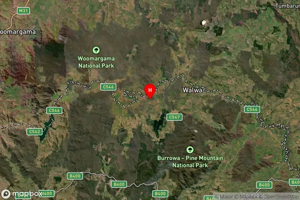 Mount Alfred,Victoria Satellite Map