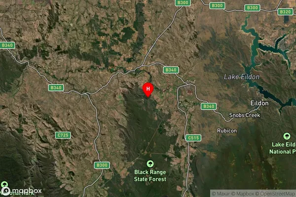 Whanregarwen,Victoria Satellite Map