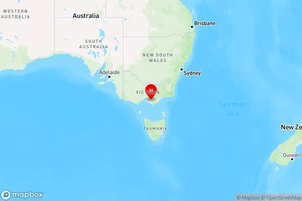 Torwood,Victoria Region Map