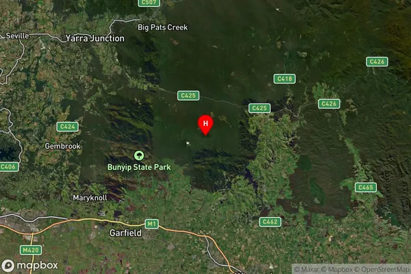 Gentle Annie,Victoria Satellite Map