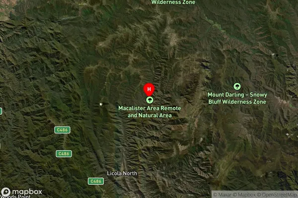 Reynard,Victoria Satellite Map