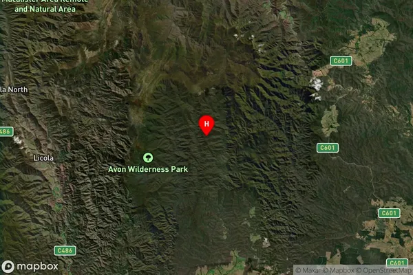 Wrathung,Victoria Satellite Map