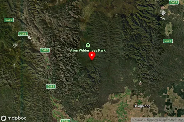 Wrixon,Victoria Satellite Map