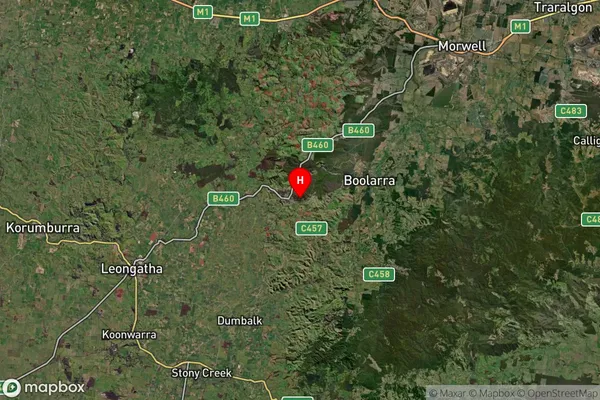 Baromi,Victoria Satellite Map