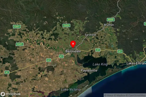 Eastwood,Victoria Satellite Map