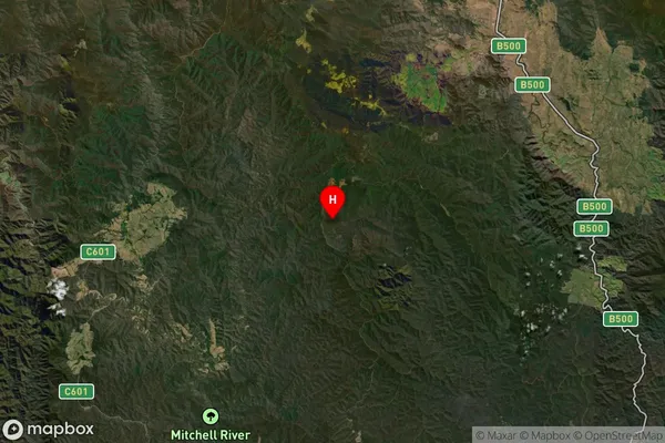 Marthavale,Victoria Satellite Map