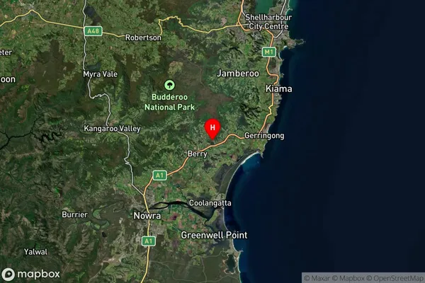 Broughton,New South Wales Satellite Map