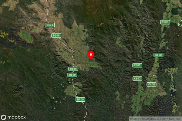 Reedy Flat,Victoria Satellite Map
