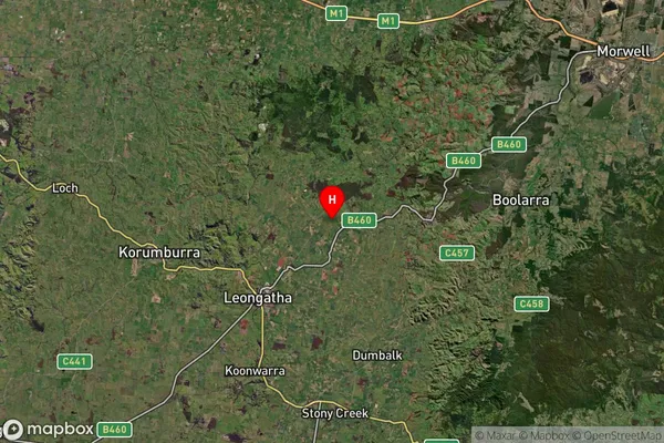 Wooreen,Victoria Satellite Map