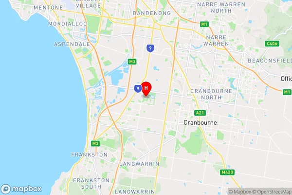 Sandhurst,Victoria Area Map