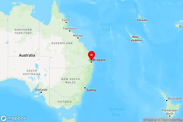 Newport,Queensland Region Map