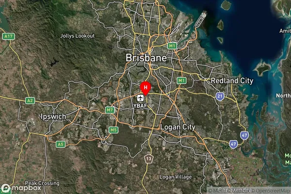 Archerfield Bc,Queensland Satellite Map