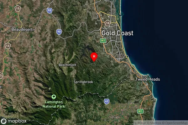 Neranwood,Queensland Satellite Map