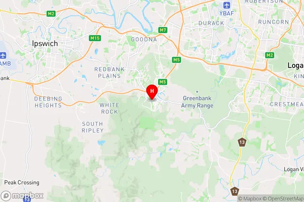 Springfield Central,Queensland Area Map