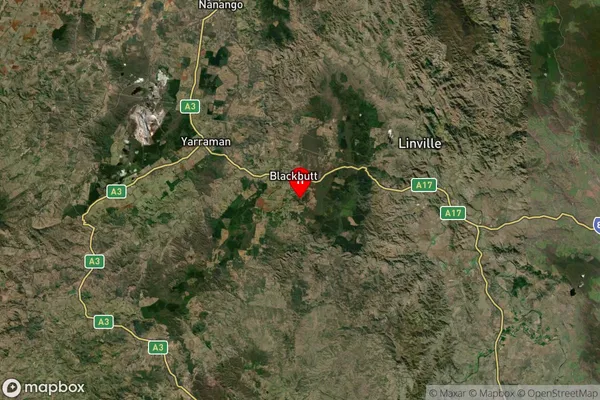 Cherry Creek,Queensland Satellite Map