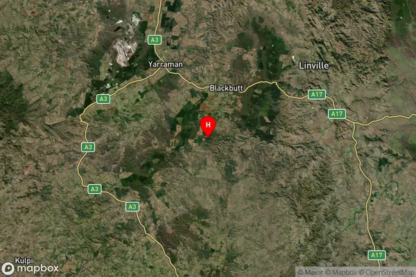 Googa Creek,Queensland Satellite Map