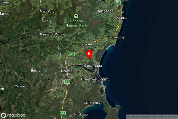 Far Meadow,New South Wales Satellite Map