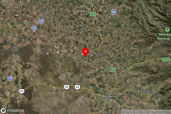 Ellinthorp,Queensland Satellite Map