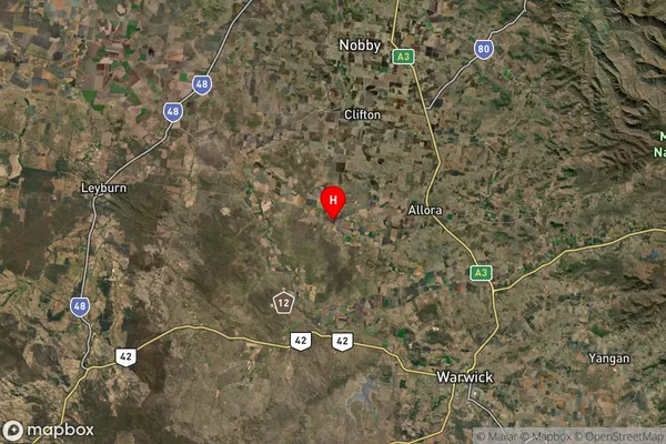 Talgai,Queensland Satellite Map