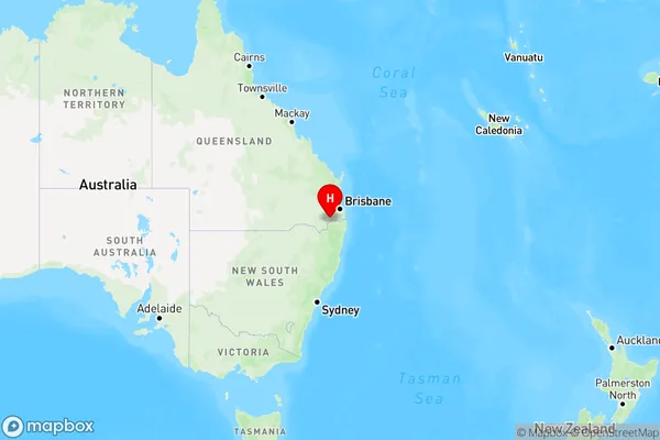 Danderoo,Queensland Region Map