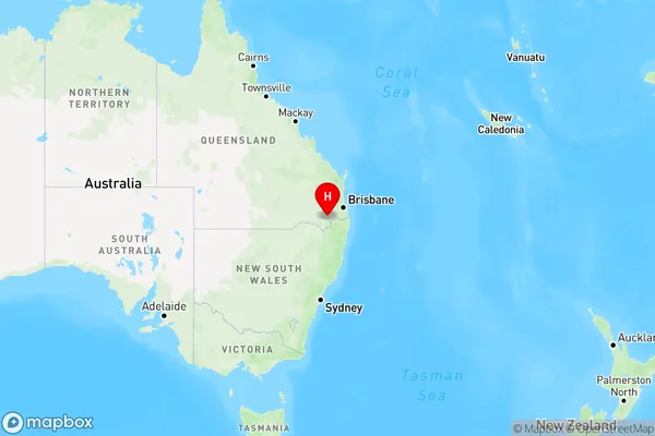 Greymare,Queensland Region Map