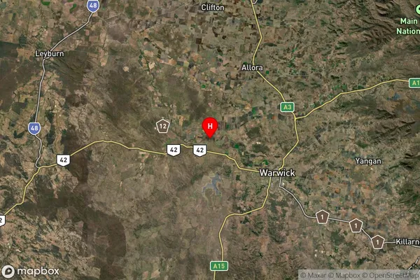 Leslie,Queensland Satellite Map