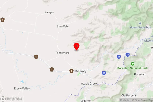 Mount Colliery,Queensland Area Map