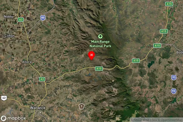 North Branch,Queensland Satellite Map