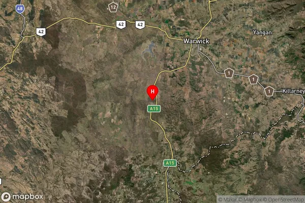 The Glen,Queensland Satellite Map