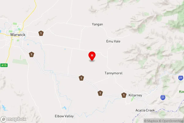 Wiyarra,Queensland Area Map