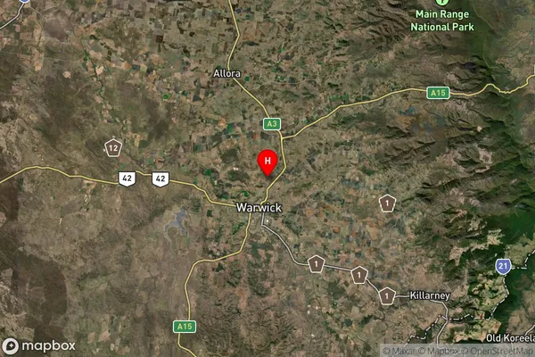 Womina,Queensland Satellite Map