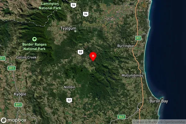 Commissioners Creek,New South Wales Satellite Map