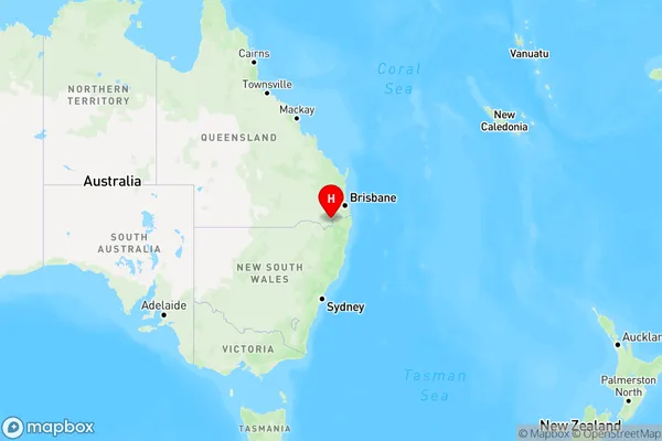 Fleurbaix,Queensland Region Map