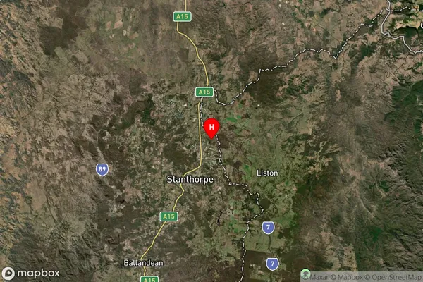 Glen Niven,Queensland Satellite Map