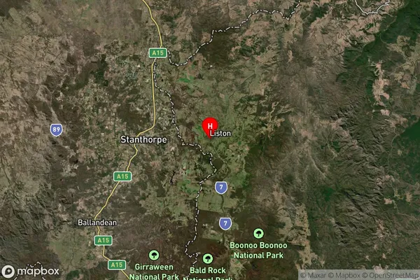 Amosfield,New South Wales Satellite Map