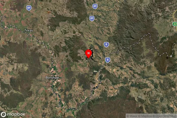 Glenlyon,Queensland Satellite Map