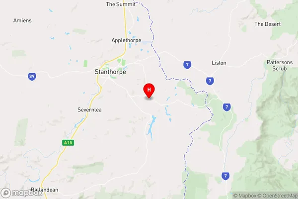 Kyoomba,Queensland Area Map