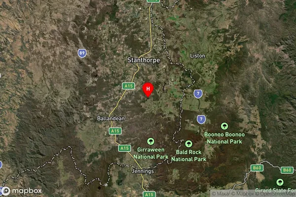 Mount Tully,Queensland Satellite Map