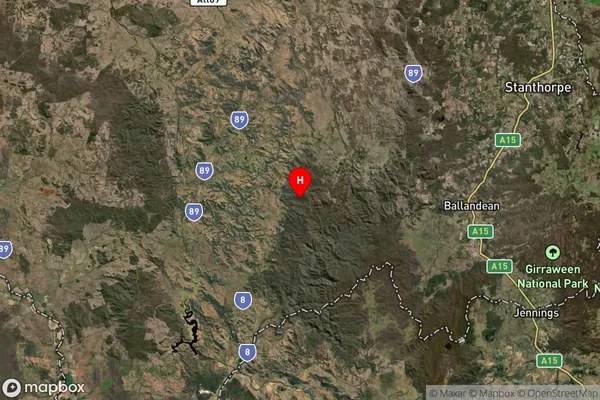 Springdale,Queensland Satellite Map