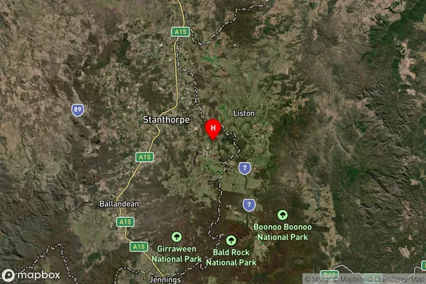 Sugarloaf,Queensland Satellite Map