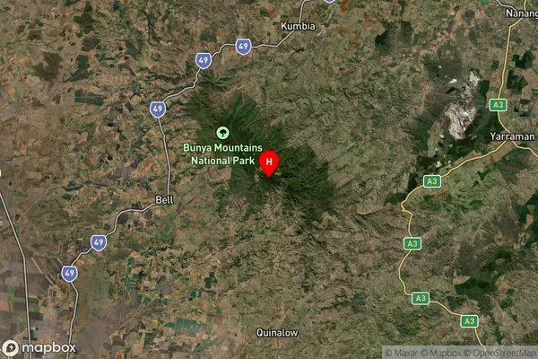 Mowbullan,Queensland Satellite Map