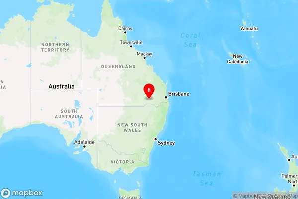 Southwood,Queensland Region Map